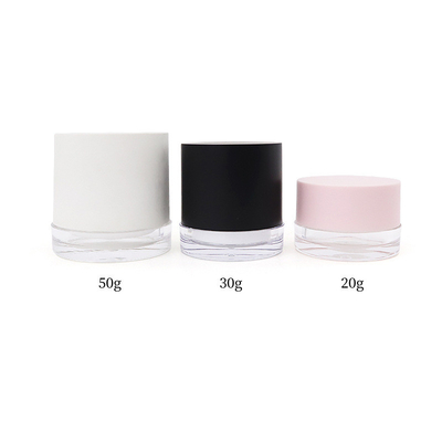 High-grade acrylic 30/50g round bottle scrub cream bottle face cream bottle