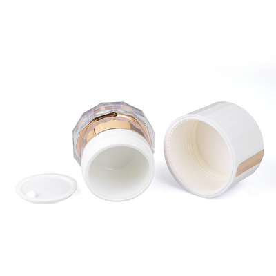 30g 50g Acrylic Cream Jar Cylinder Cosmetics Container Scrub Cream Bottle In Stock Logo Available