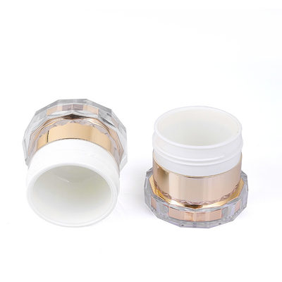 30g 50g Acrylic Cream Jar Cylinder Cosmetics Container Scrub Cream Bottle In Stock Logo Available