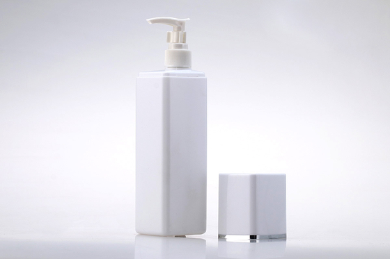 Square bottle HDPE plastic bottle 500ml lotion bottle shampoo body wash bottle