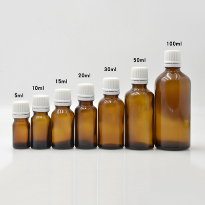 5Ml 10Ml 15Ml 20Ml 30Ml 50Ml 100Ml Matte Amber Essential Oil Glass Bottles With Copper Dropper