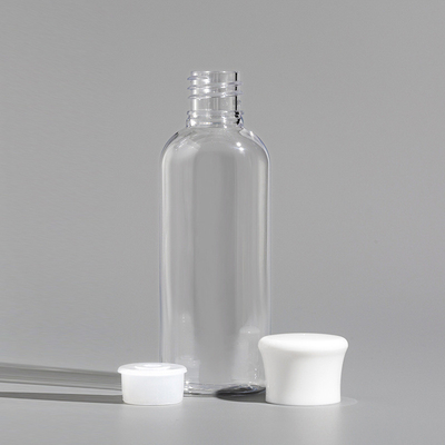 30ml 50ml 120ml 150ml 200ml300ml500ml transparent round PET Rose essential oil bottle pure dew bottle with plastic cap