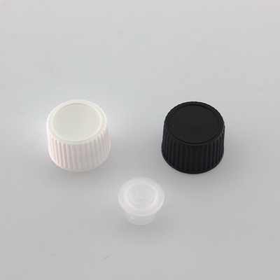 18/410 20/410 22mm 24mm 28mm Size PolyCone Lined Black Phenolic Caps For Essential Oil Bottles