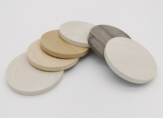 Custom Leak Proof Plastic Wood Grain Screw Cap