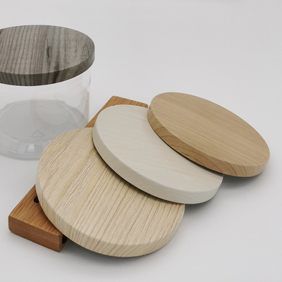 Custom Leak Proof Plastic Wood Grain Screw Cap