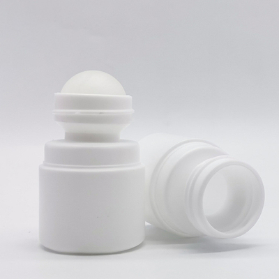 Leak-Proof 30ml 50ml 75ml 100ml HDPE Plastic Roller Ball Deodorant Container Empty Antiperspirant Bottle