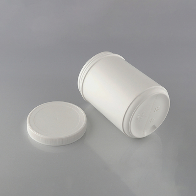 250ml HDPE Straight Sided Jar Medical Pill Capsule Protein Powder Plastic Bottle with Screw Cap