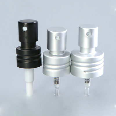 20/24/28 thread supply ganodized aluminum nozzle cosmetic water toner lotion pump customization gold/silver/black