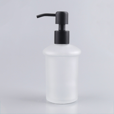 Manufacturer 24/410 face cream pump shampoo bottle pump plastic black lotion pump dispenser for shampoo