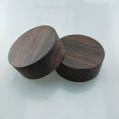 68/75/85/89 mm Wood grain screw cap cosmetic bottle jar lid perfume bottles wooden cap