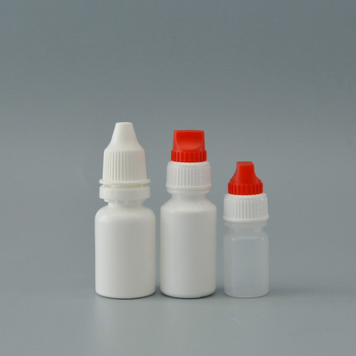 HDPE squeeze plastic pharma liquid medical eye dropper bottles with tamper proof seal cap 10ml15ml20ml30ml50ml PE bottle