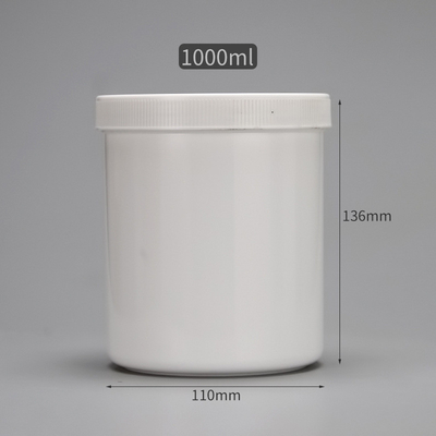 Supply 100-1000ml chemical powder plastic bottle, 150ml 200ml cosmetic packaging sealed mask jar