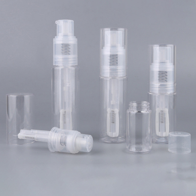 60ml 80ml 120ml Dry Hair Powder Spray Pump Bottle, Skin Care Baby Talcum Dry PET Powder Pump Spray cosmetic packaging