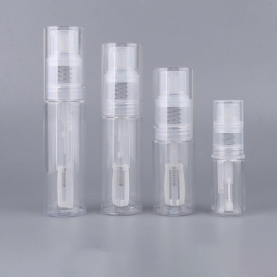 60ml 80ml 120ml Dry Hair Powder Spray Pump Bottle, Skin Care Baby Talcum Dry PET Powder Pump Spray cosmetic packaging