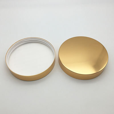 38-400 45-400 53-400 58-400 70-400 89-400 plastic caps silver gold metal lid with liners aluminum screw caps for jar