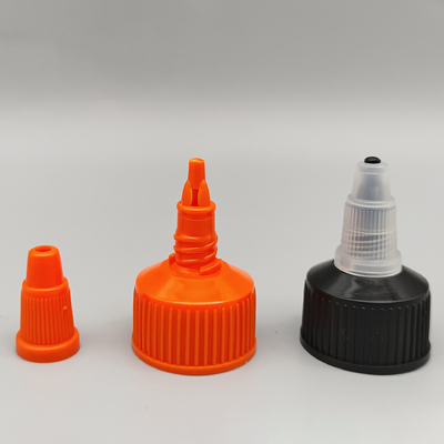 20/410, 24/410 28/410 Nozzle Tip Cap, Twist Top Plastic Cap With Bamboo Material