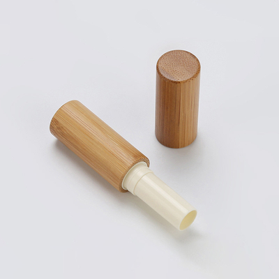 3g 5g Wholesale Eco Friendly Bamboo Lip Balm Tube For Cosmetic Empty Lipstick Containers Lip Balm Stick Container