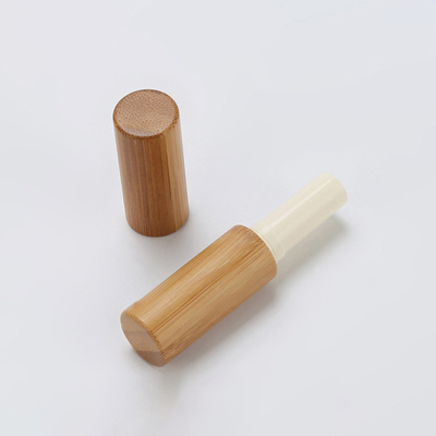 3g 5g Wholesale Eco Friendly Bamboo Lip Balm Tube For Cosmetic Empty Lipstick Containers Lip Balm Stick Container