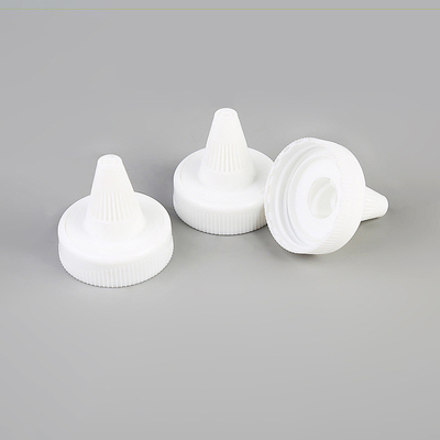 38mm 400 White Screw Snip off Cap Flip Top Lid 38-400