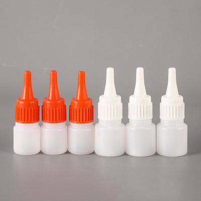 5ml10ml 20ml25ml50ml White Round Dropper HDPE Bottle