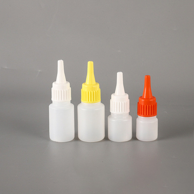 5ml10ml 20ml25ml50ml White Round Dropper HDPE Bottle