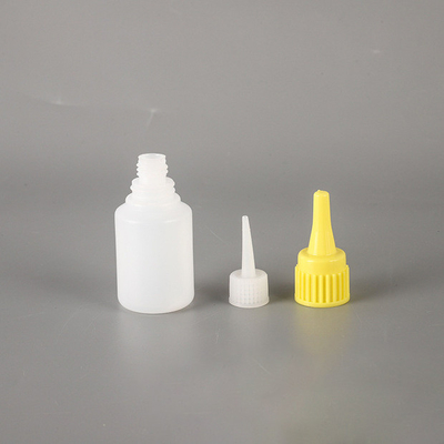 5ml10ml 20ml25ml50ml White Round Dropper HDPE Bottle
