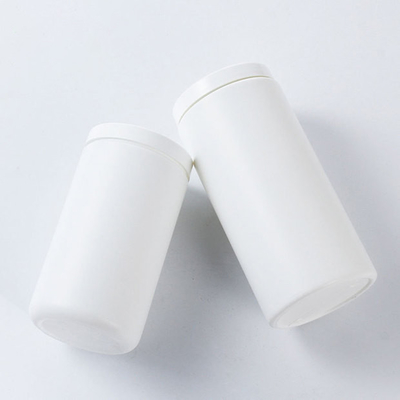 900ml 1200ml Food Grade Straight Shaped White Pet Plastic Jar