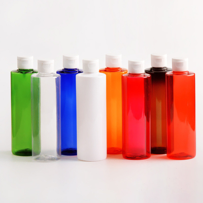 120ml 200ml 250ml 500ml 1000ml Custom Color Round PET Bottle & 24mm Flip Top Cap