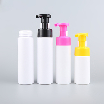 100ml-200ml Foaming Soap PET Plastic Bottles With 42-410 Foam Pump