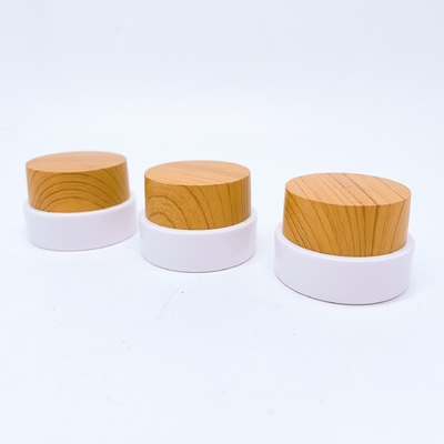 5ml Empty Nail Polish Bottles With Wood Grain Cap Nail Gel Jar