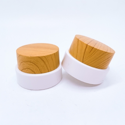 5ml Empty Nail Polish Bottles With Wood Grain Cap Nail Gel Jar