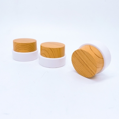 5ml Empty Nail Polish Bottles With Wood Grain Cap Nail Gel Jar