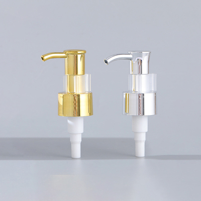 Metal Gold/Silver Lotion Dispenser Pump Plastic Shampoo 28/410 24/410 Lotion Pump Dispenser Replacement