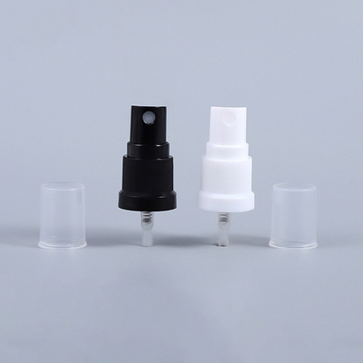 18mm Black Tamper Evident Spray Pump With Cover Cap,Plastic Fine Mist Spray With Anti-Theft Ring