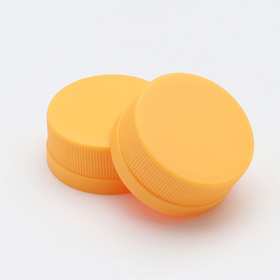 38mm-40mm Yellow LDPE Tamper Evident Screw On Cap