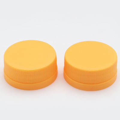 38mm-40mm Yellow LDPE Tamper Evident Screw On Cap