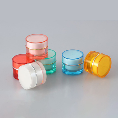 Storage Bottles Portable Refillable Travel Face Cream Lotion Cosmetic Container Plastic Empty Makeup Jar Box