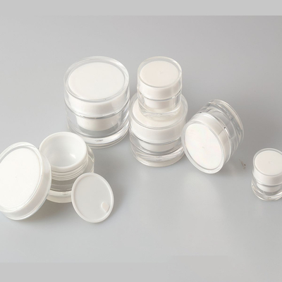 Storage Bottles Portable Refillable Travel Face Cream Lotion Cosmetic Container Plastic Empty Makeup Jar Box
