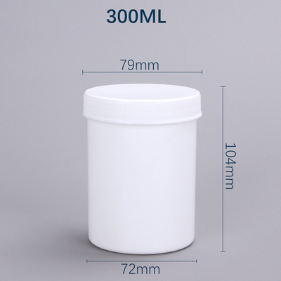 Polypropylene Jars with Caps 100ML 250ML 300ML 500ML 1000ML