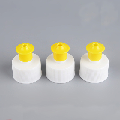 28mm. Pull Push Screw-on Closure For Plastic Bottle