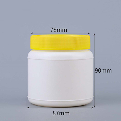 BPA-free 100 mm 20oz  Single Thread HDPE Canisters 150ML-1000ML