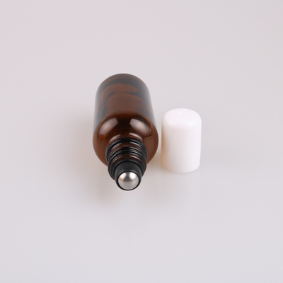 Essential Oil Roller Inserts Kit, Stainless Steel Roller Balls and Black Bottle Cap for 5/15ml Essential Oils Bottles