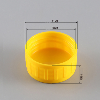 38mm 410 TAP CAP WITH LONG SPOUT BLACK/ORANGE/NAT
