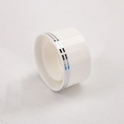 12-410, 20-410, 24-410 double-layer cap PP plastic screw cap cosmetic plastic bottle cap with gold/silver hot stamping