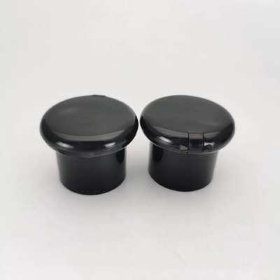 28mm 28-415 PP BLACK Flip Top Cap