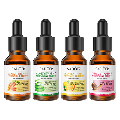 15ml 0.52fl.oz 30ml 1.01fl.oz Packaging dropper bottle for Vitamin E Essence Moisturizing serum