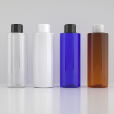 Plastic 16oz 500ml Bottles with Reducer Lid Screw Cap Cosmetic Oil Gel Container