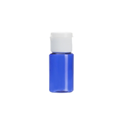 10 ml Amber/Blue Dropper Bottle 18 mm Neck Finish, Round Base