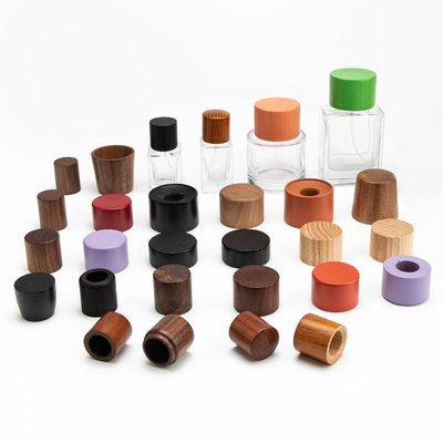 Natural Bamboo Wooden Bottle Closure Disc Caps, Bottle Lids, Dispensing Caps, Disc Top Caps