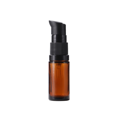 15ml-30ml Empty Glass Bottles Brown Refillable Glass Bottles Lotion Dispenser